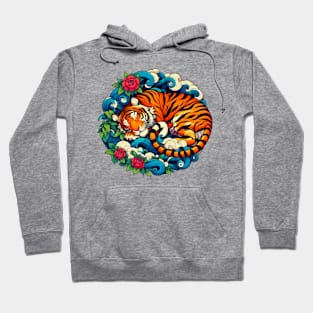 Tired tiger Hoodie